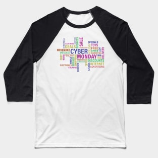 Cyber Monday Baseball T-Shirt